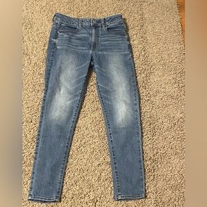 American eagle size 2 short high rise jeans
